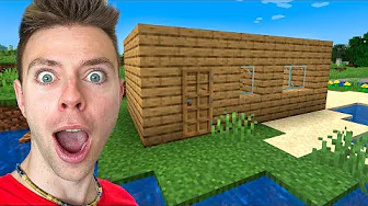 Bygger mit nye hus i Minecraft