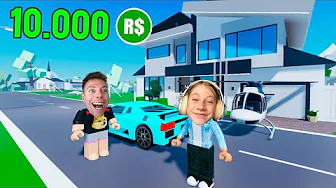 Overrasker min søster med 10.000 Robux