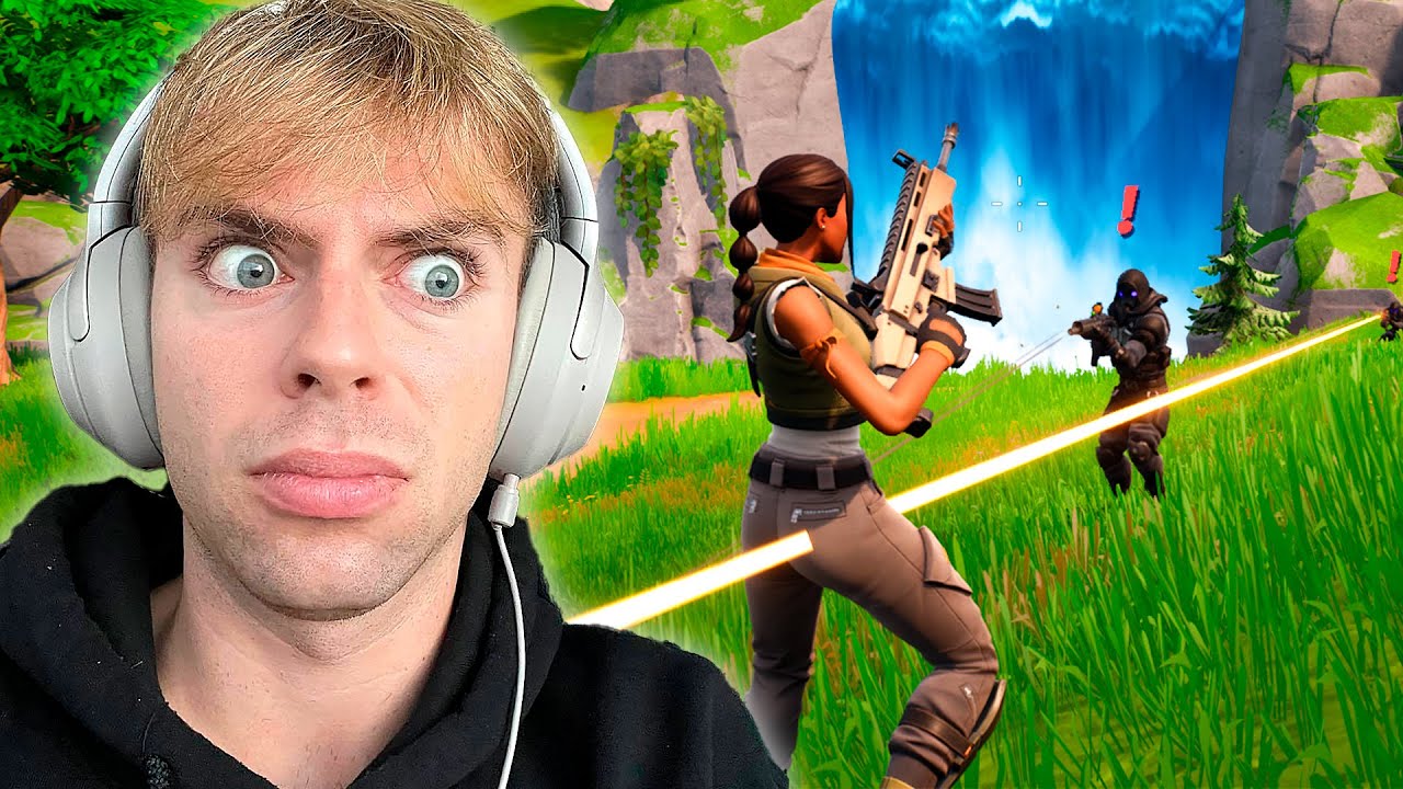 Morten og Kristian spiller Fortnite