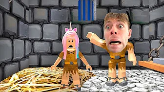 Holdt til fange i en fangekælder i Roblox