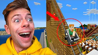 Prøver vilde Forlystelser i Minecraft