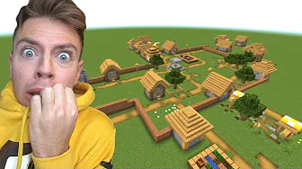 Minecraft Hardcore, men i en Flad Verden!