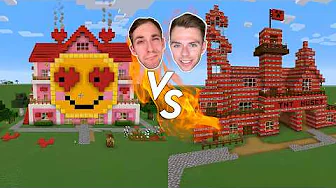 Hvem kan bygge det mærkeligste hus i Minecraft?