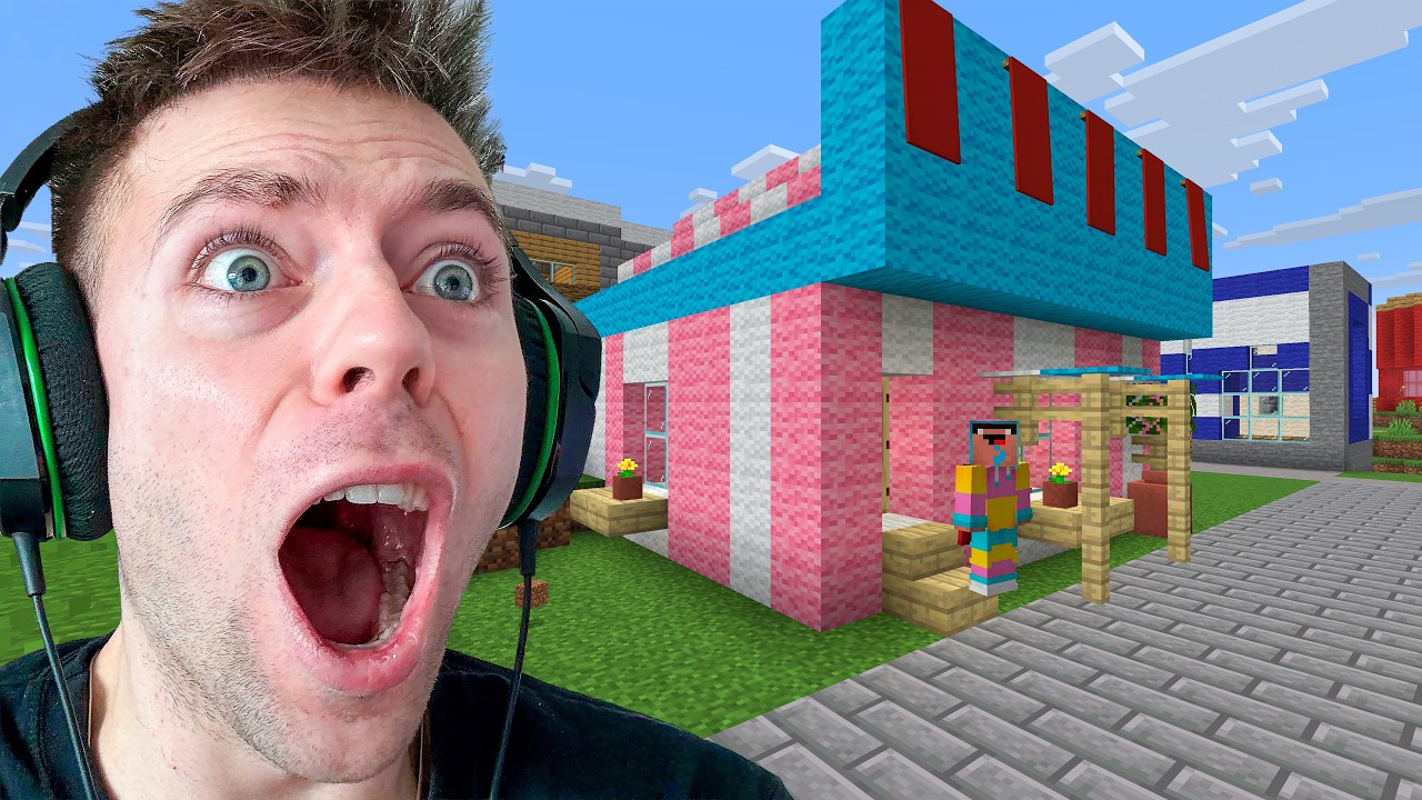 Bygger en Slikbutik i min Minecraft By