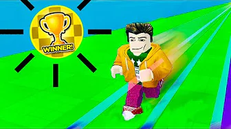 Jeg vandt Roblox Race Clicker!