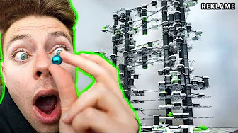 Bygger en kæmpe kuglebane!