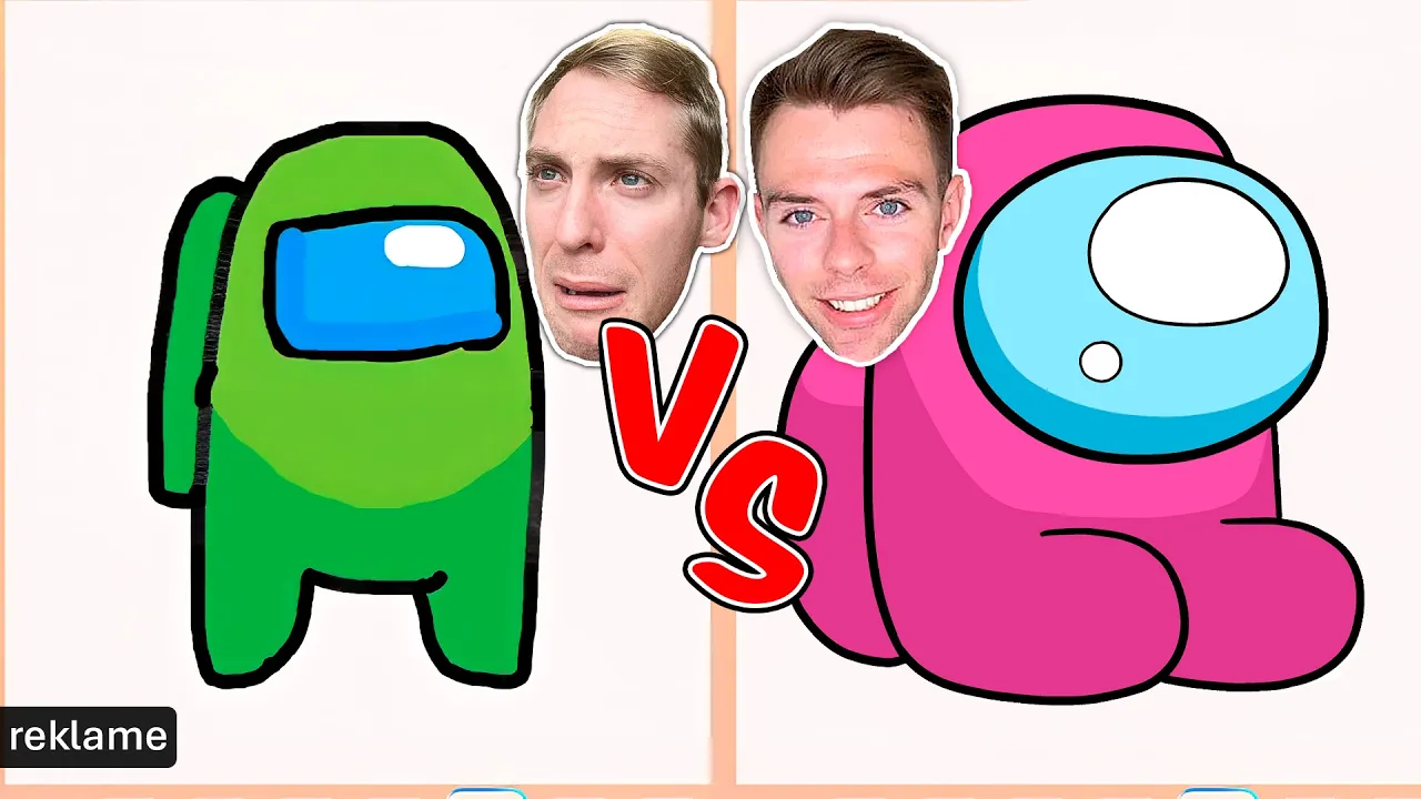 Hvem kan tegne den flotteste Among Us figur?