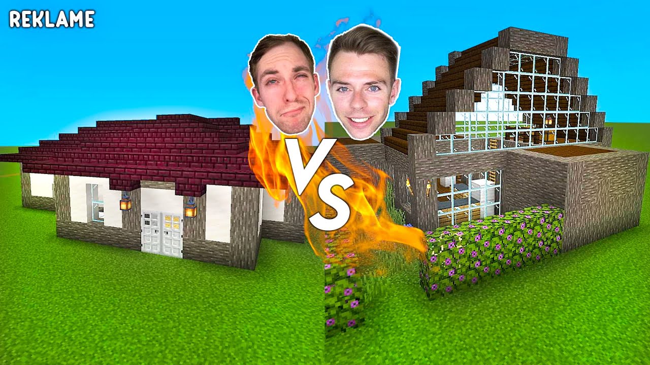 Hvem kan bygge det flotteste hjem i Minecraft?