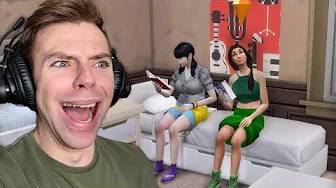 Første skole dag og nye Roomates i Sims 4!