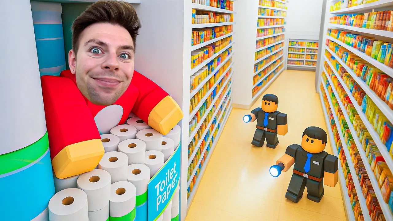 Overnatter i Supermarkedet i Roblox