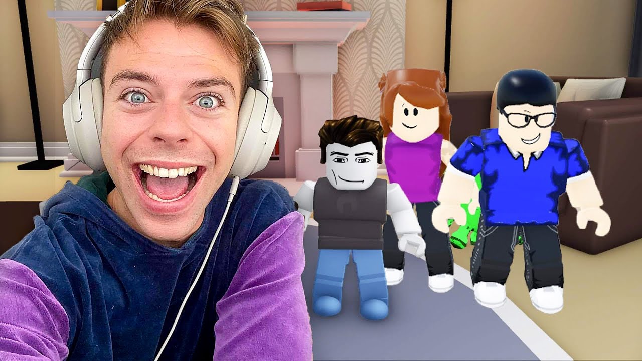 Bliver adopteret af rige forældre i Roblox