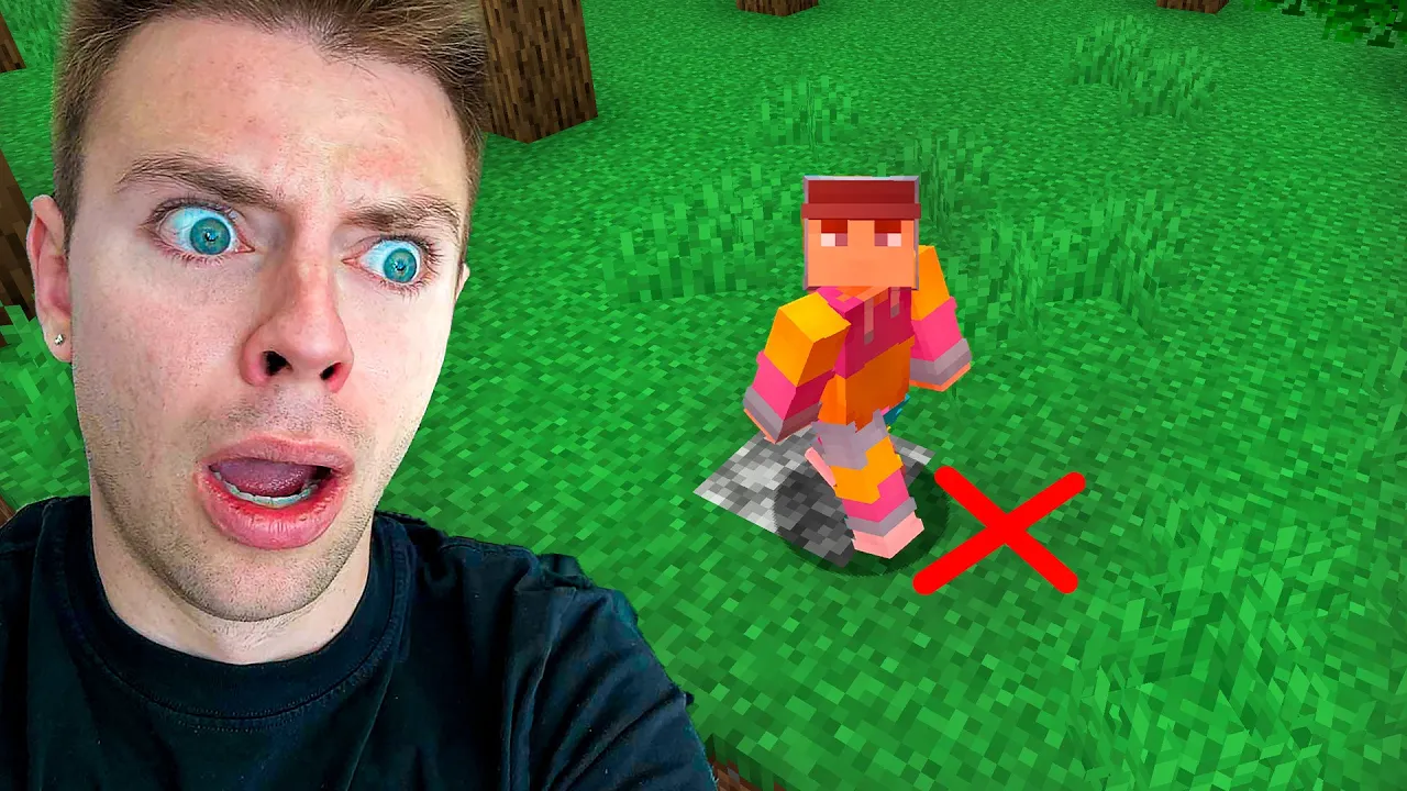 Jeg må ik røre farven grøn i Minecraft