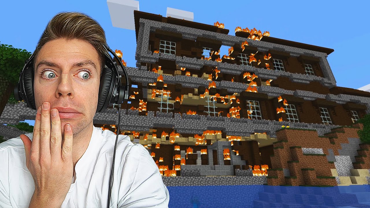 BRÆNDER DERES HUS NED I MINECRAFT - Part 35