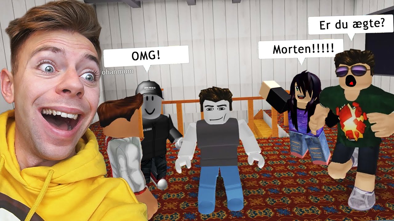 MØDER FANS I ROBLOX