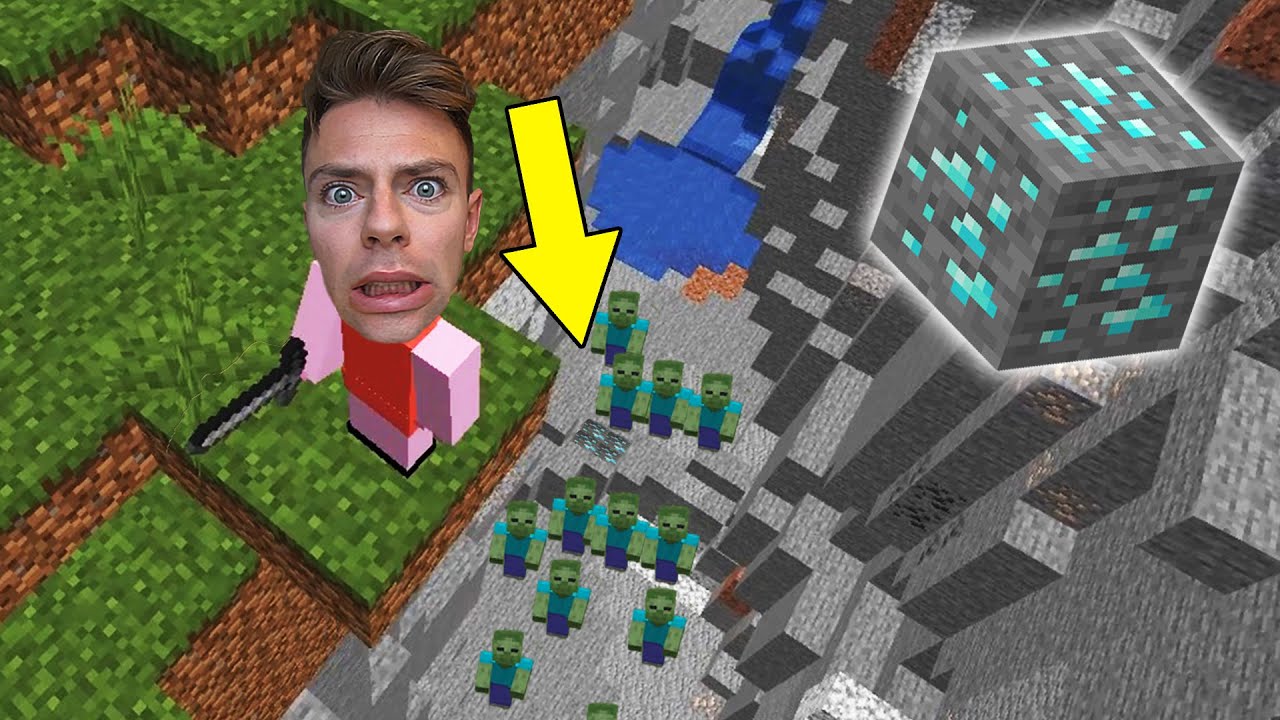 Sådan finder du IKKE diamonds i Minecraft - Part 2