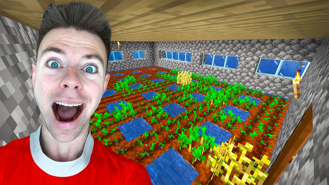 Bygger en luksus farm i Minecraft