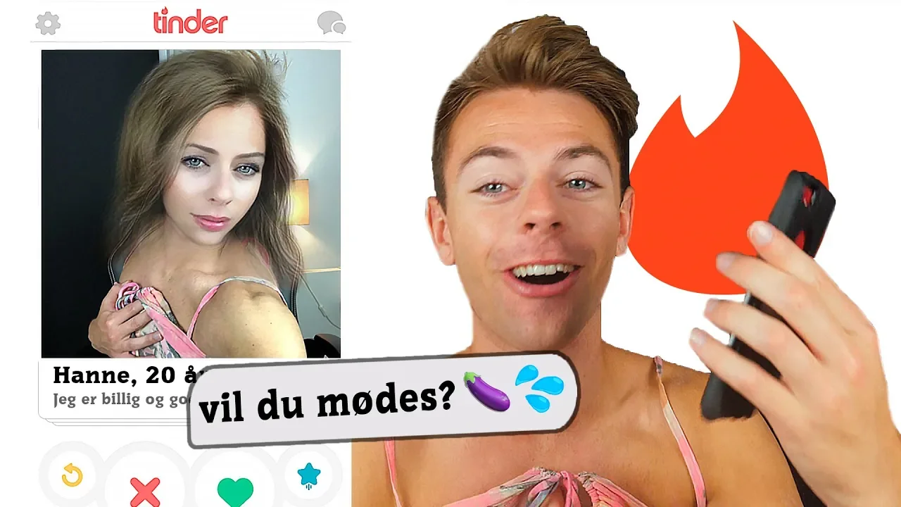SNYDER FOLK PÅ TINDER MED SNAPCHAT FILTER