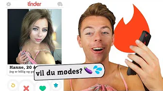 SNYDER FOLK PÅ TINDER MED SNAPCHAT FILTER