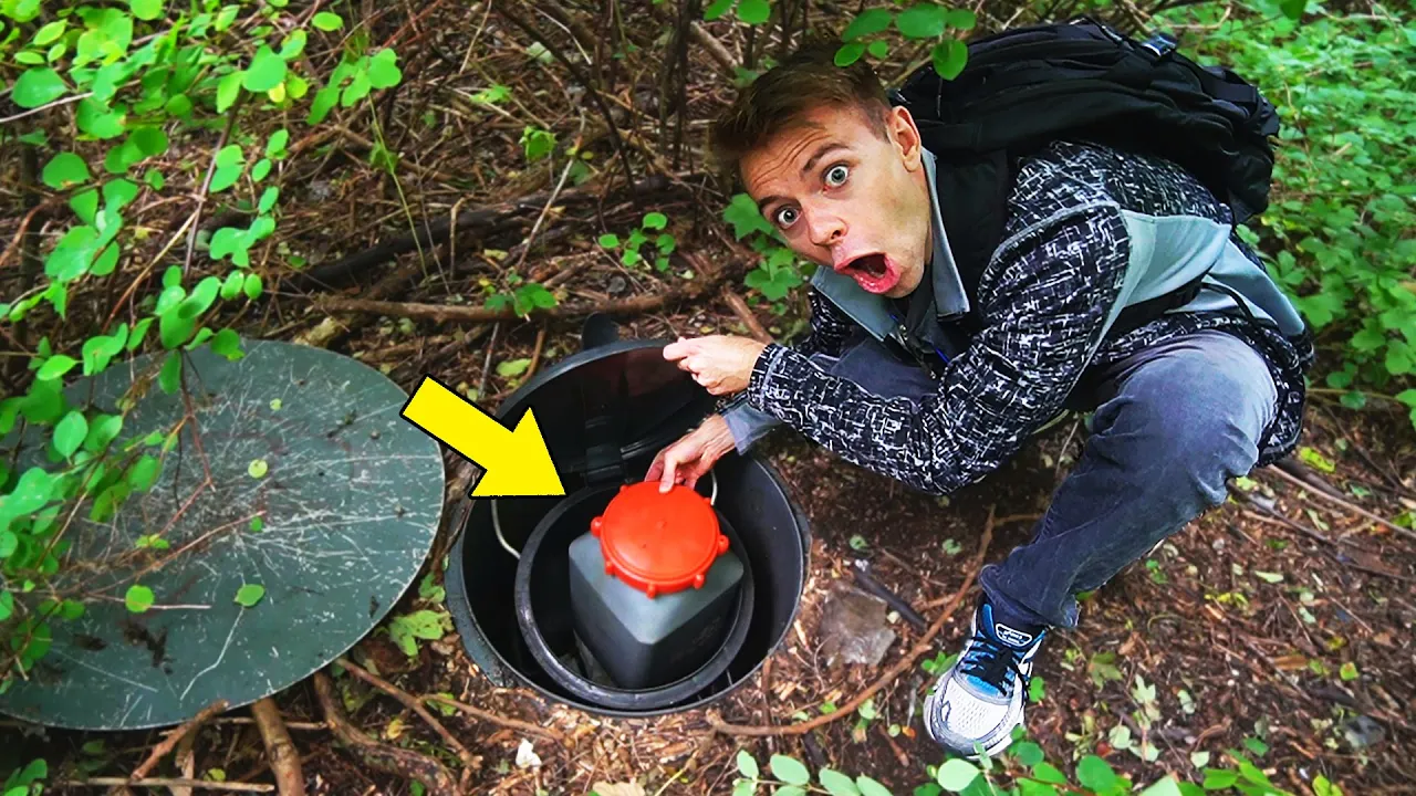 FINDER EN GEMT SKAT UNDER JORDEN