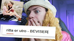 RITTA GOOGLER SIG SELV! (Finder utroskab beviser)