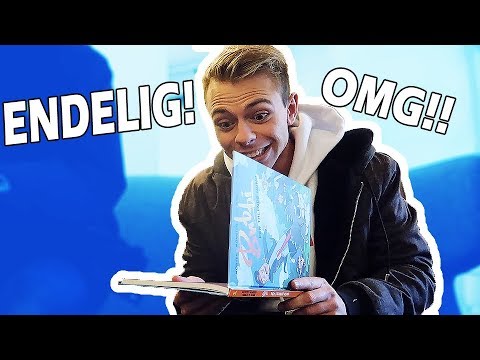 (reklame for min bog) FØRSTE GANG JEG SER MIN BOG *REAKTION!*