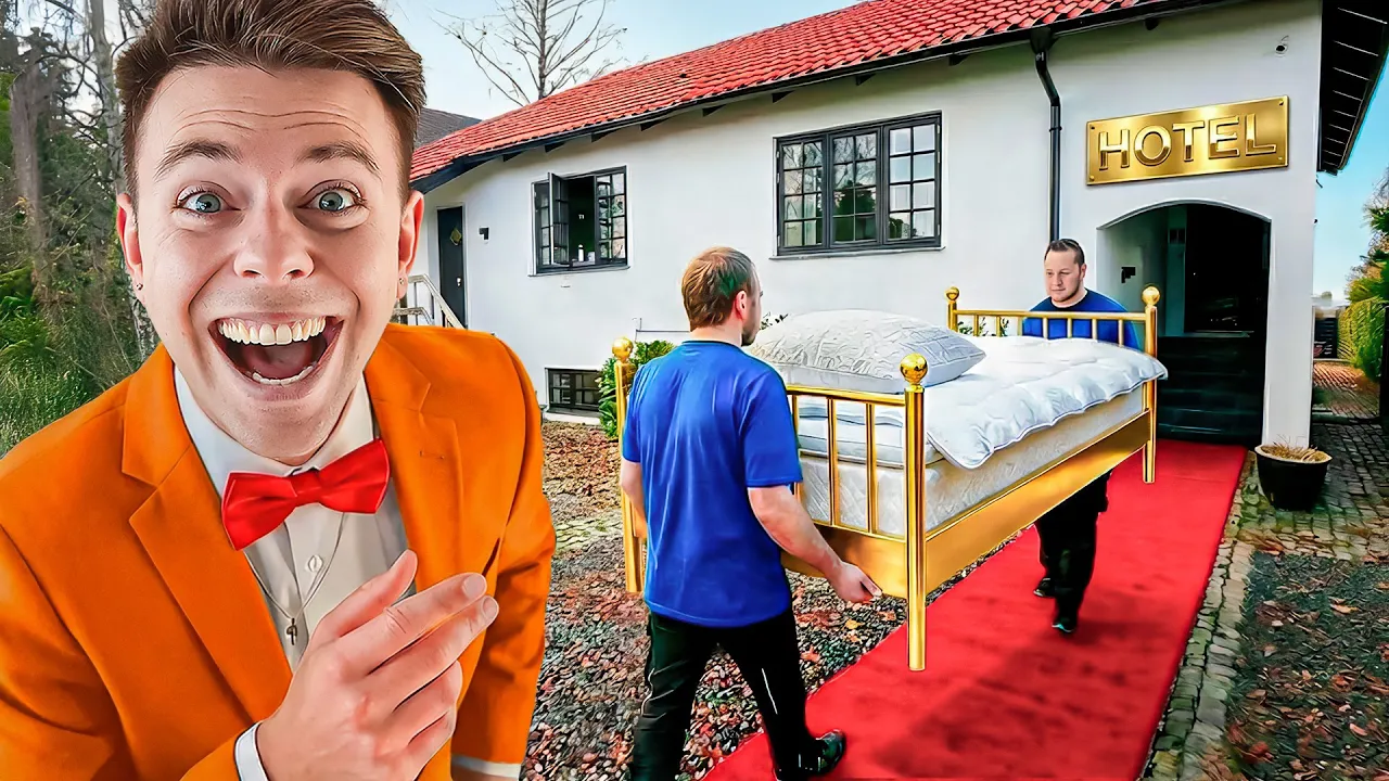 Jeg åbnede et Hotel i Jas & Mikas hus, uden de vidste det