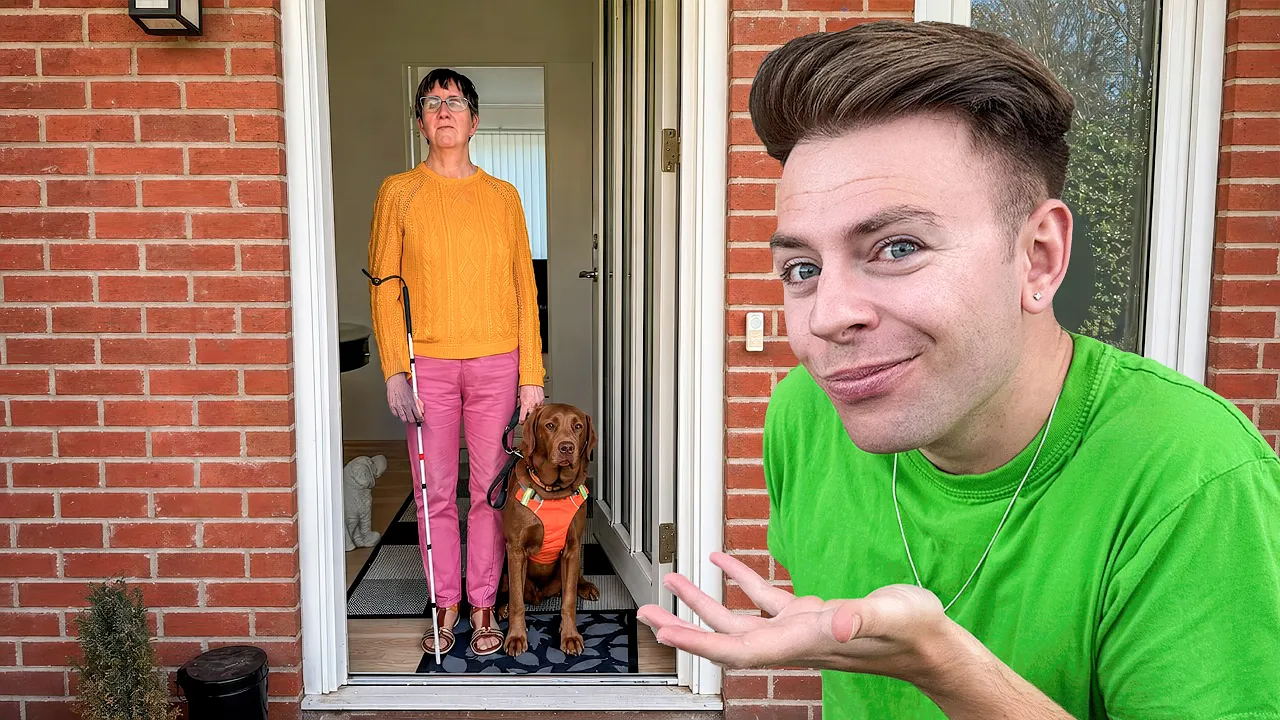 Jeg spurgte en blind person om en House Tour!