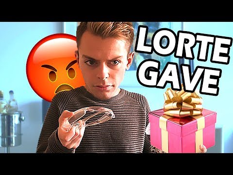 NÅR MAN FÅR EN LORTE GAVE