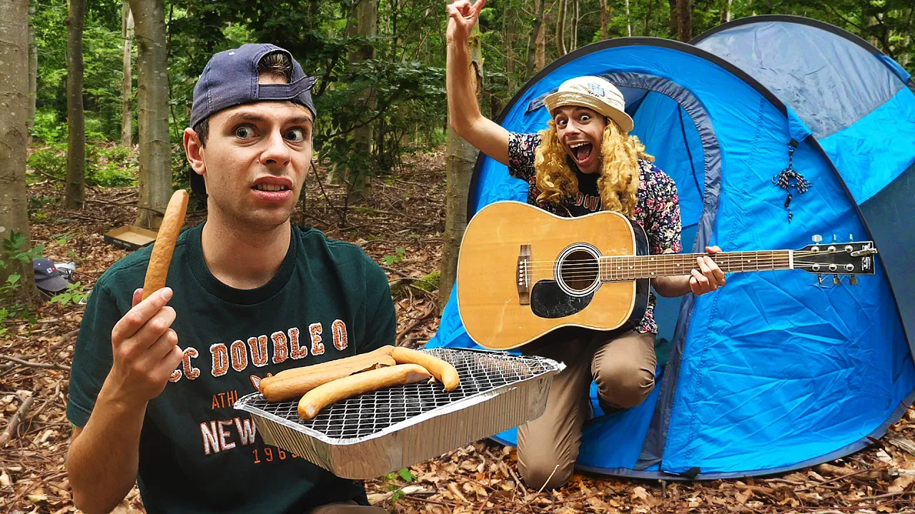 MORTEN OG RITTA PÅ TELT TUR (Sketch)