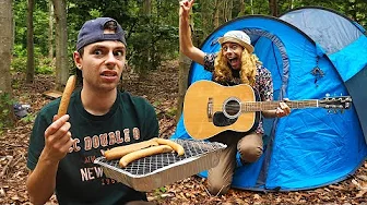 MORTEN OG RITTA PÅ TELT TUR (Sketch)