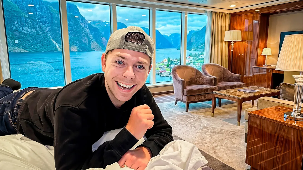 Den dyreste kahyt på krydstogtet til Norge