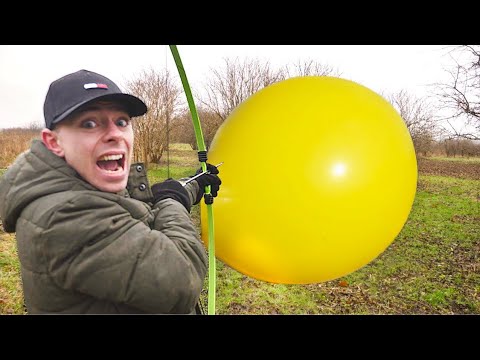 Springer 6 meter kæmpe ballon! (Lørdag med Morten)