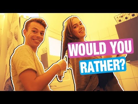 HVAD VIL DU HELST? ft. LouLiving (Ødelæg dit hår VS. drik dit eget spyt?)