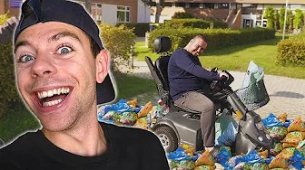 Den første følger der dukker op får 10 kilo slik!