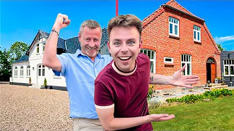 Kigger på huse med min far i Jylland