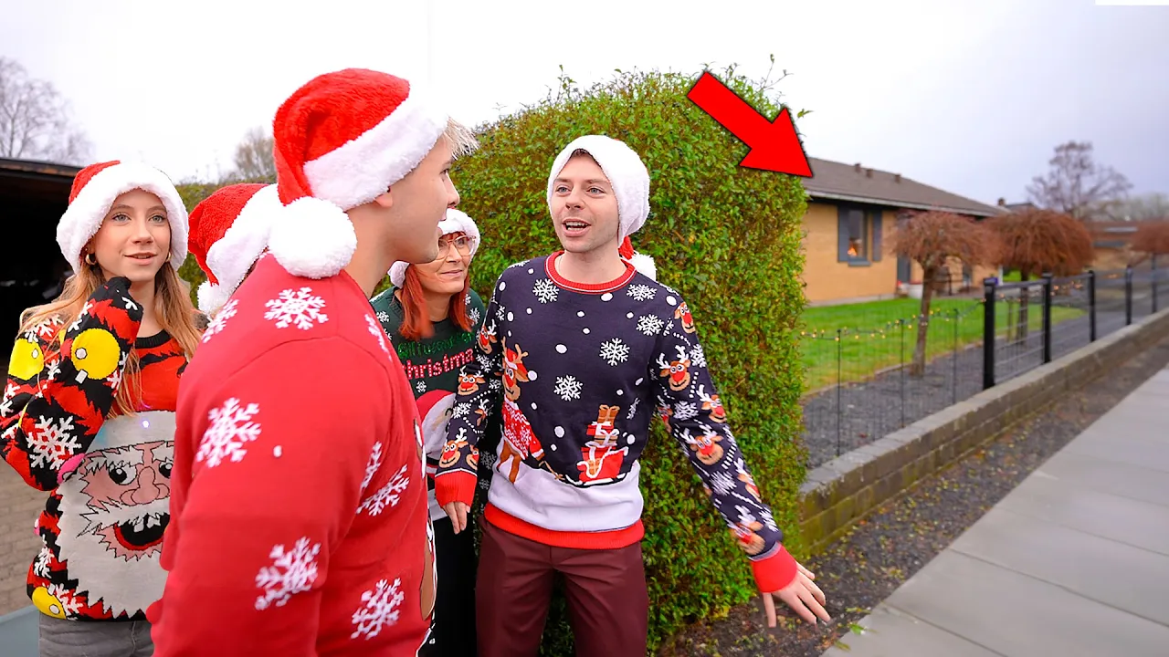 Familien Münster overrasker fans hjemme hos dem