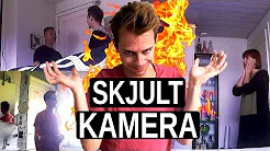 SKJULT KAMERA PÅ MIN FAMILIE!
