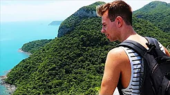 BESØGER EN ØDE Ø MED ABER I THAILAND