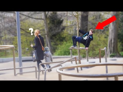 MÆRKELIGT TRÆNING I OFFENTLIGHEDEN.. (ft. Albert Dyrlund)