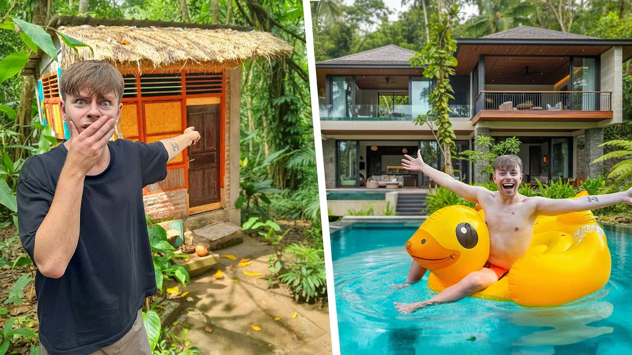 Billigste VS Dyreste overnatning på Bali