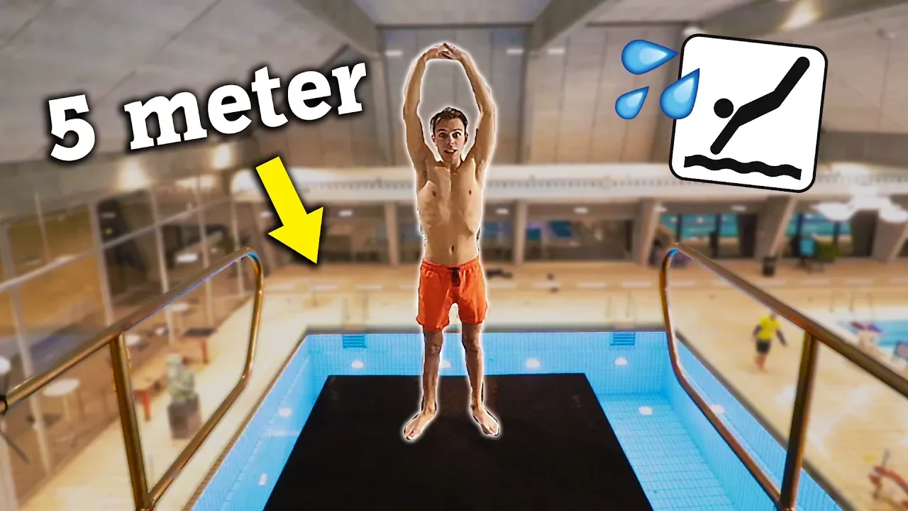 UDSPRING I SVØMMEHALLEN (Min største frygt!)