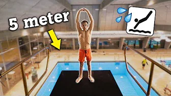 UDSPRING I SVØMMEHALLEN (Min største frygt!)