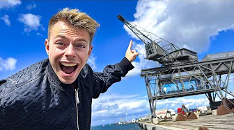 Overnatter på toppen af en Kran!