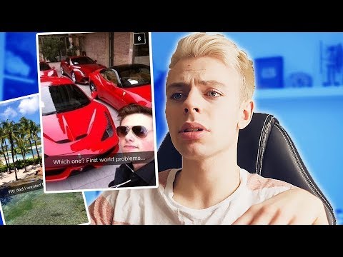 REAGERER PÅ RIGE BØRNS SNAPCHATS