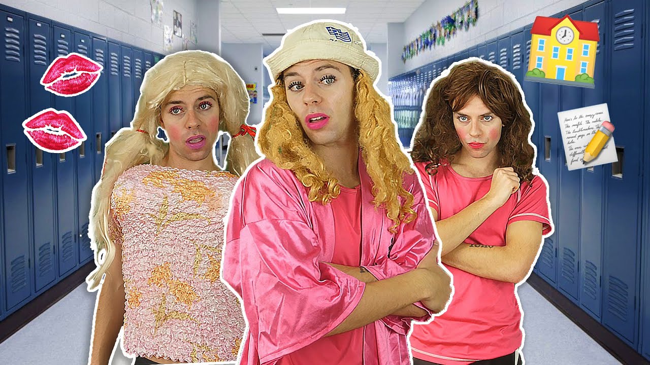 DE ONDE PIGER I SKOLEN (Sketch)