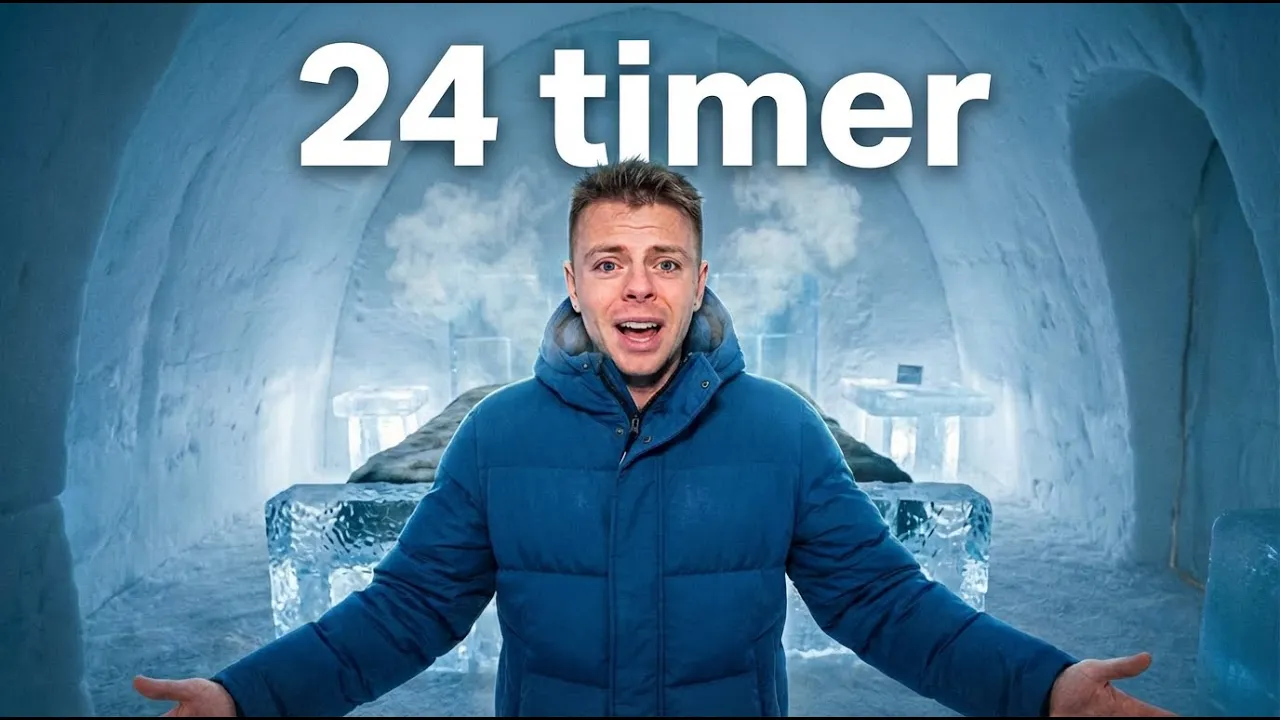 Jeg brugte 24 timer på et hotel bygget af is
