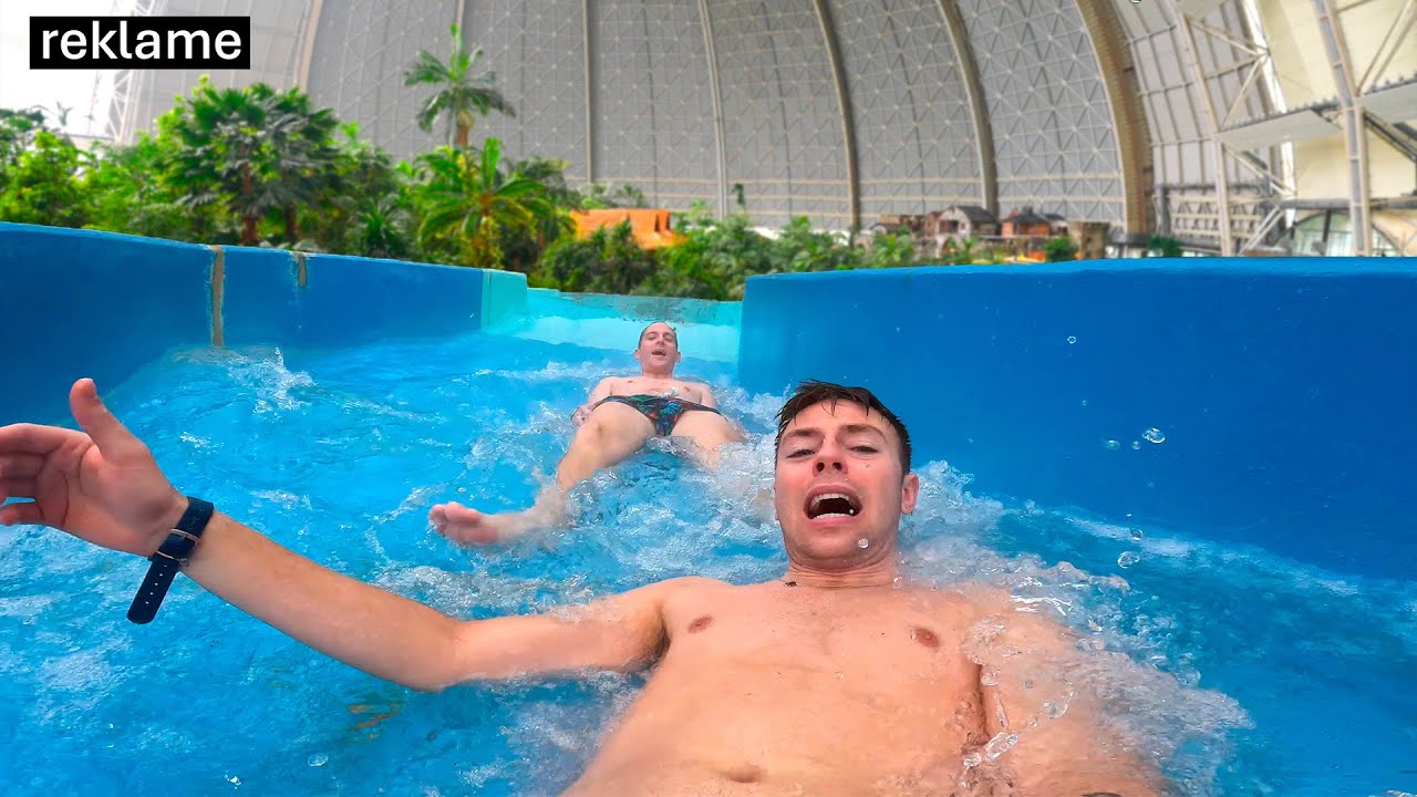 Overnatter i Verdens største Badeland