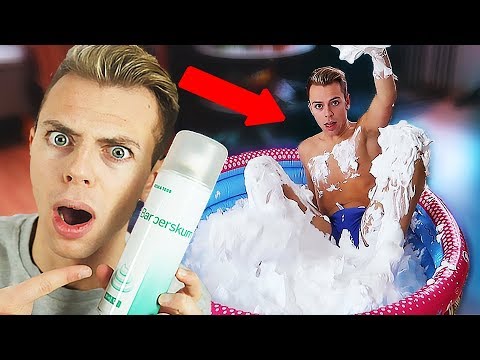 Hvor meget skum er der i en Barberskum? (Lørdag med Morten)