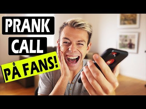 PRANK CALL PÅ FANS!