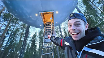 Overnatter i en flyvende UFO